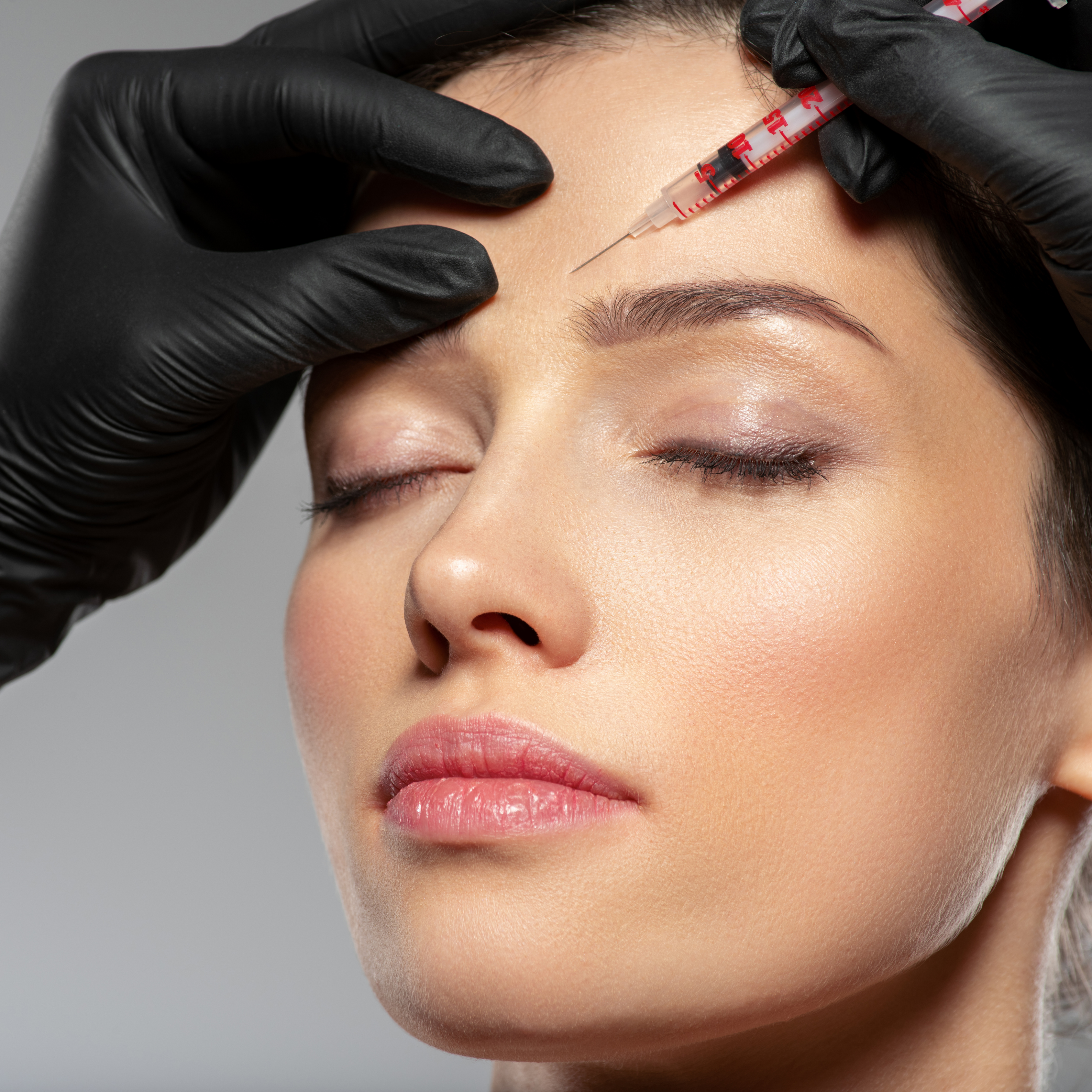 Cosmetic dermatology promotional treatment graphic